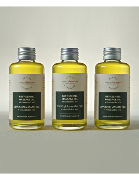 Huile de massage Rafraichissante PLUS