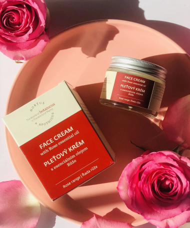 crème visage Rose 50gr