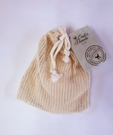 Lot de 4 lingettes réutilisables en bambou